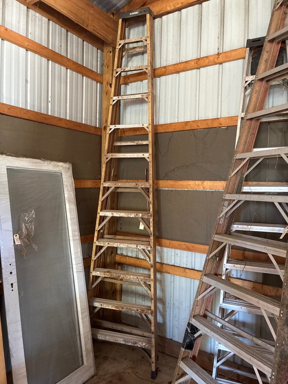 12’ A-Frame Fiberglass Ladder