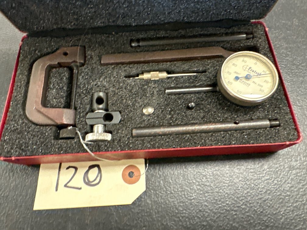 Dial Indicator Gauge With Stand & Accessories