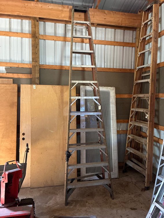 12’ A-Frame Fiberglass Ladder