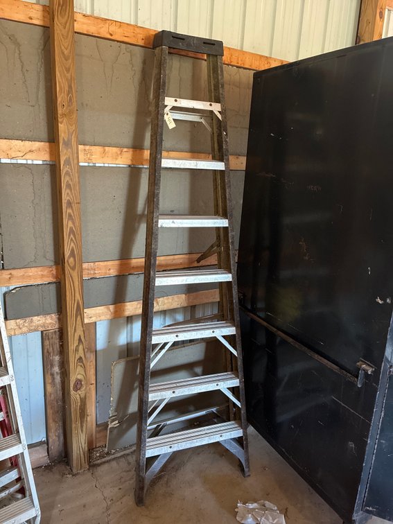 8’ A-Frame Fiberglass Ladder
