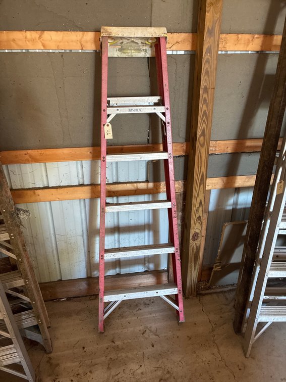6’ A-Frame Fiberglass Ladder