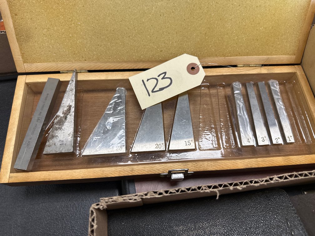 Angle Blocks & Gauges