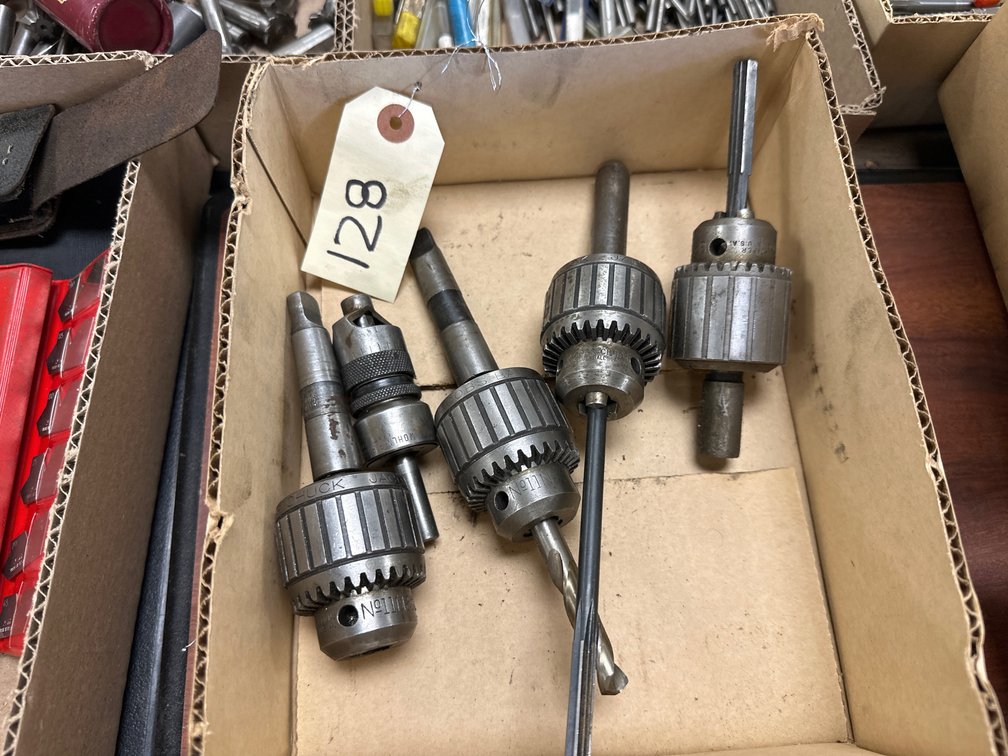 (4) Assorted Drill Chucks