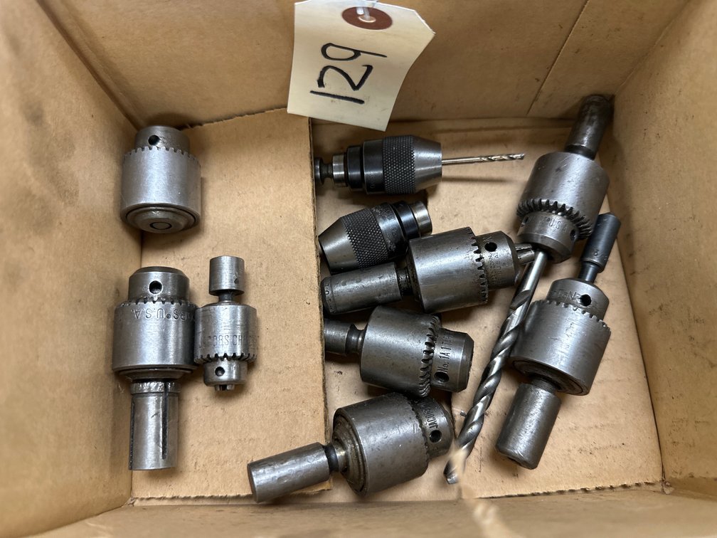 (10) Assorted Small Drill Chucks