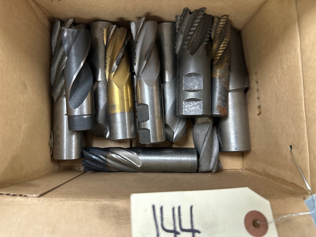 Large High-Speed Steel End Mills