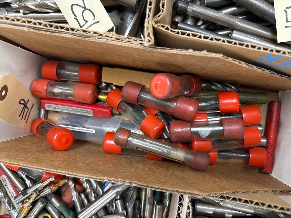 Cutting Tools In Plastic Tubes