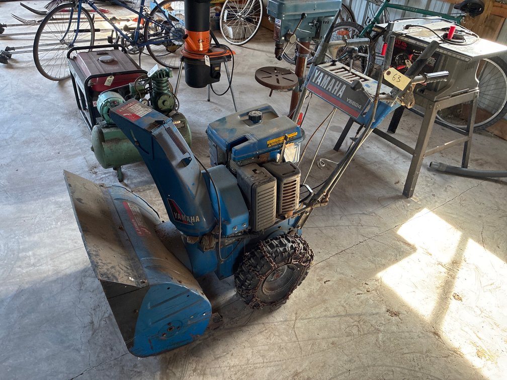 Yamaha YS624 Snowblower