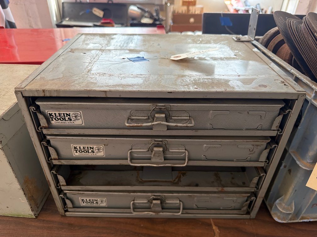Klein Tools Metal Organizer With Contents