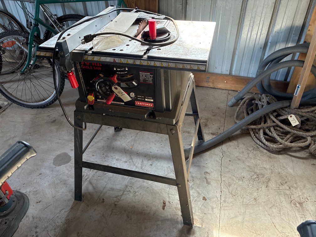 Craftsman 10” Table Saw