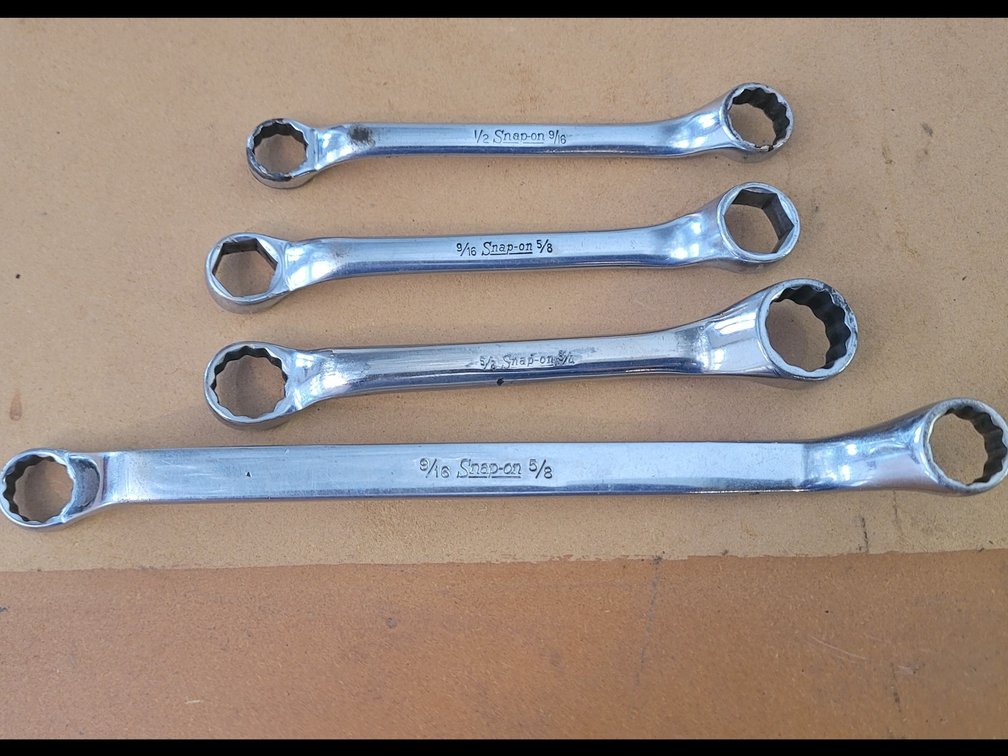 (4) Snap-On Off-set Box Wrenches
