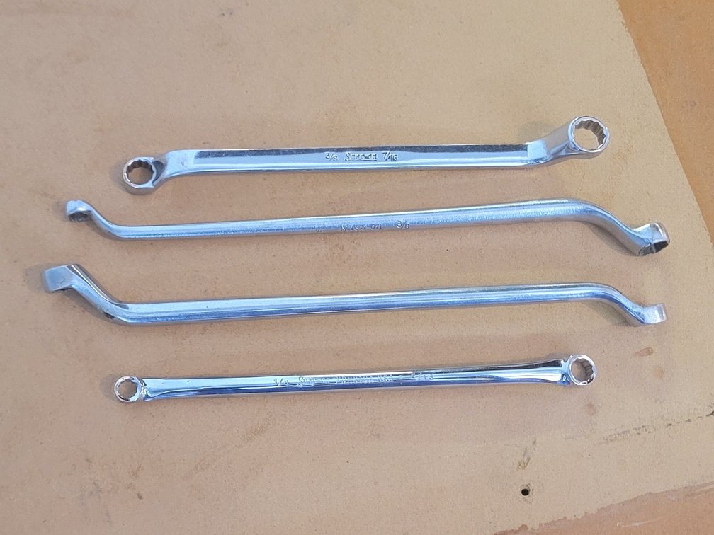 (4) Snap-On Off-set Box Wrenches