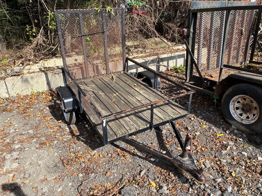 1995 Dean 6’x4’ Flat Bed Trailer