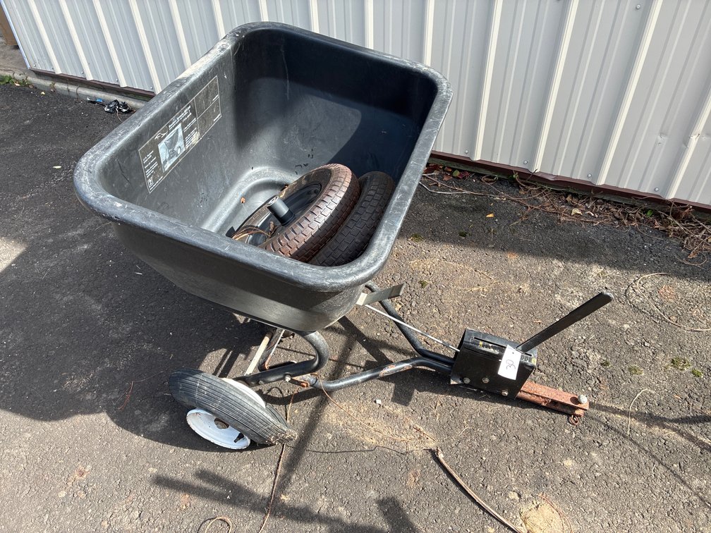 Brinly Pull-Behind Spreader