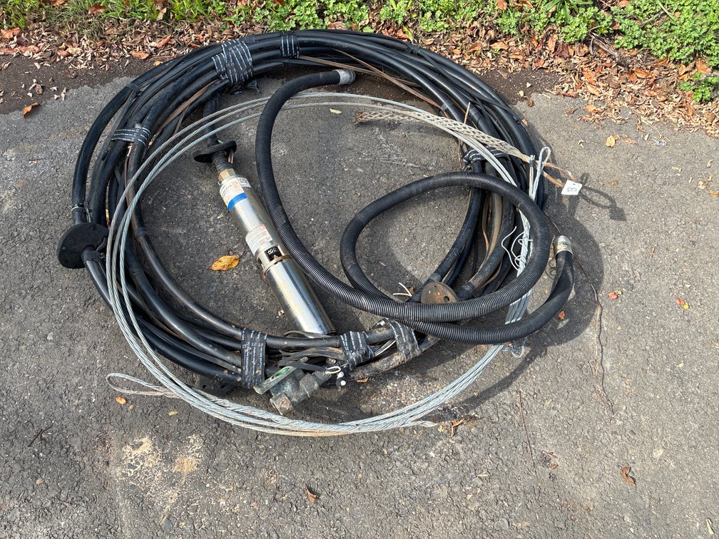 Goulds Sub Pump and Wire Rope