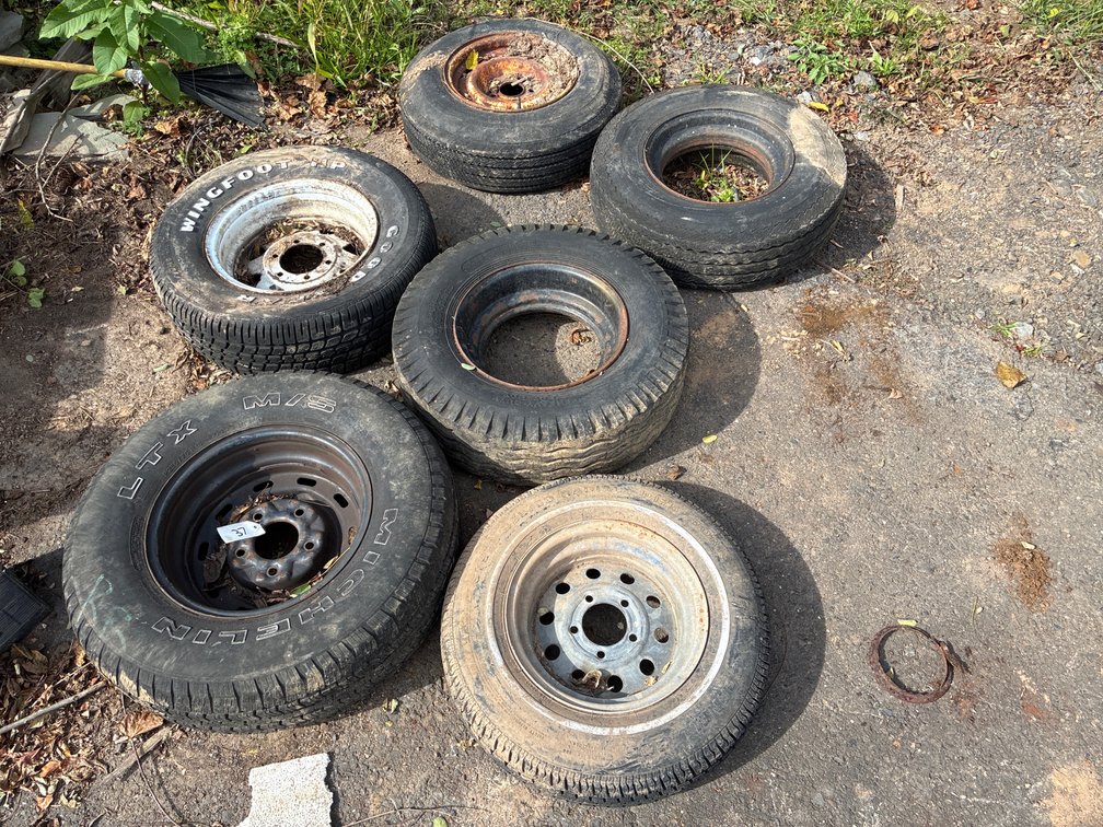 (6) Asst. Tires W/ Rims