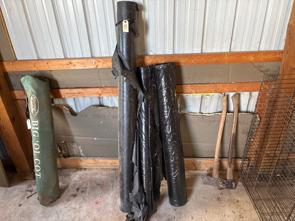 (3) Rolls of Plastic