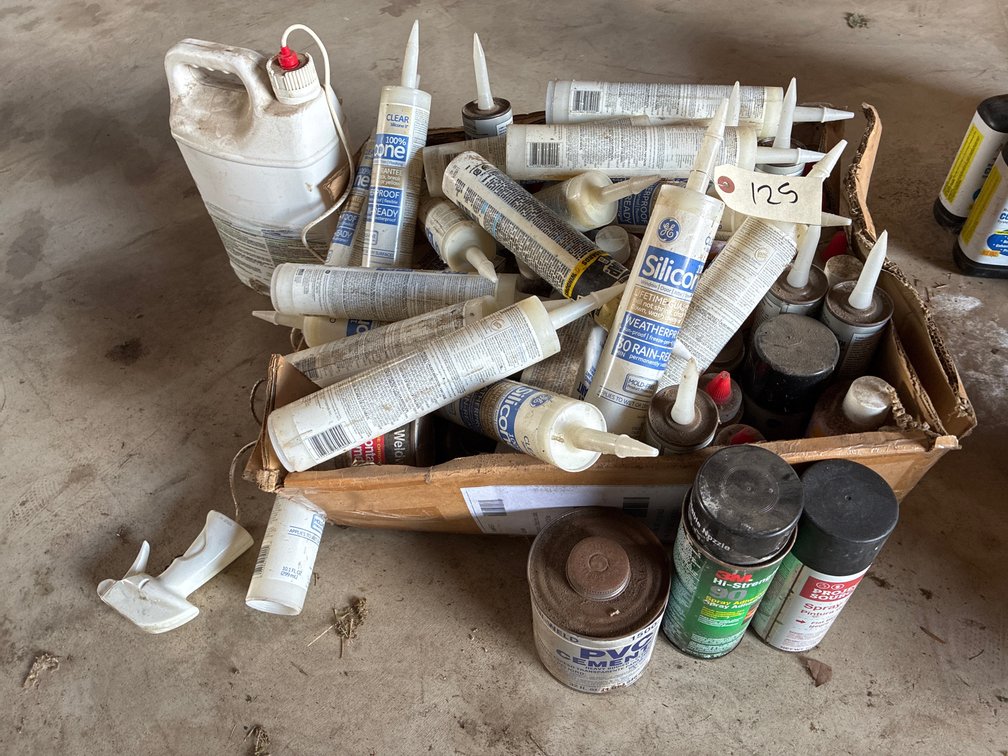 Asst. Adhesives and Fluids