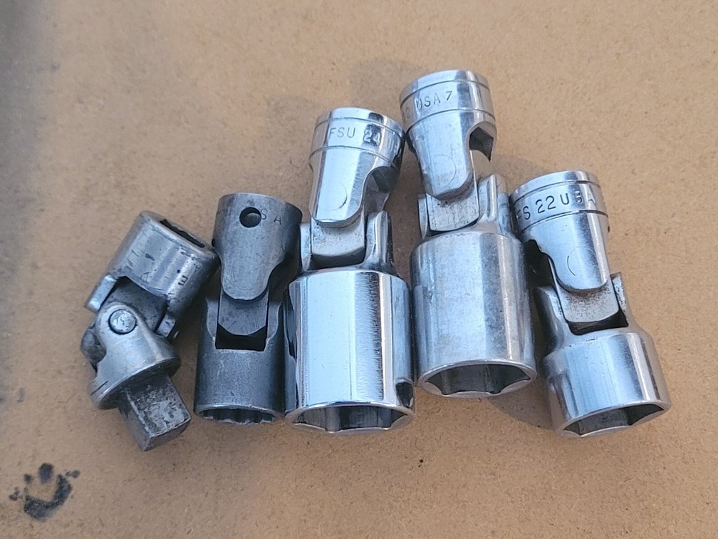 (5) Snap-On Swivel Heads