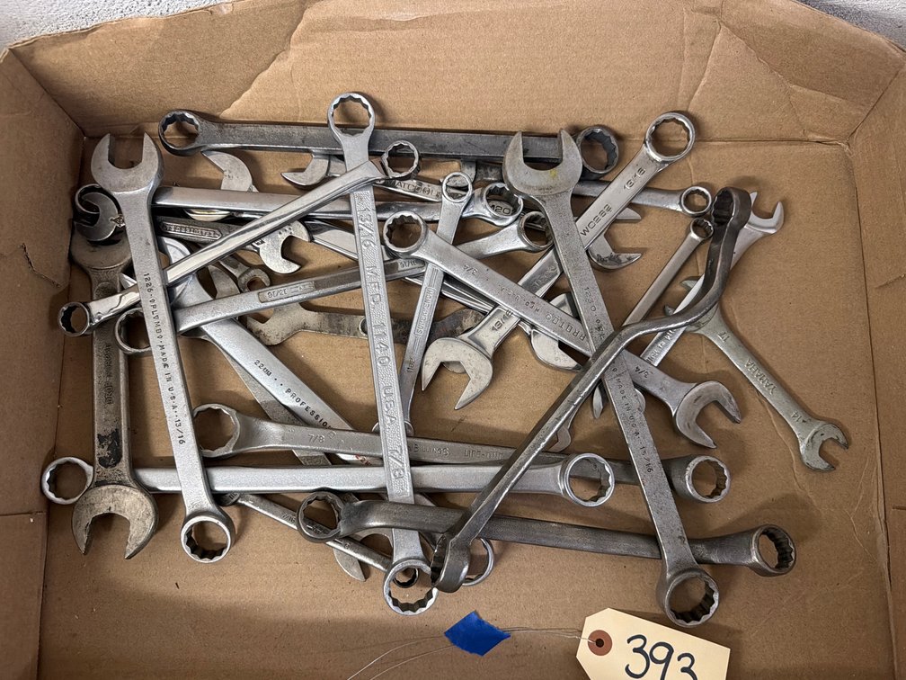 Box of Assorted Wrenches