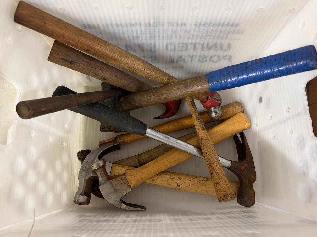 (8) Assorted Hammers