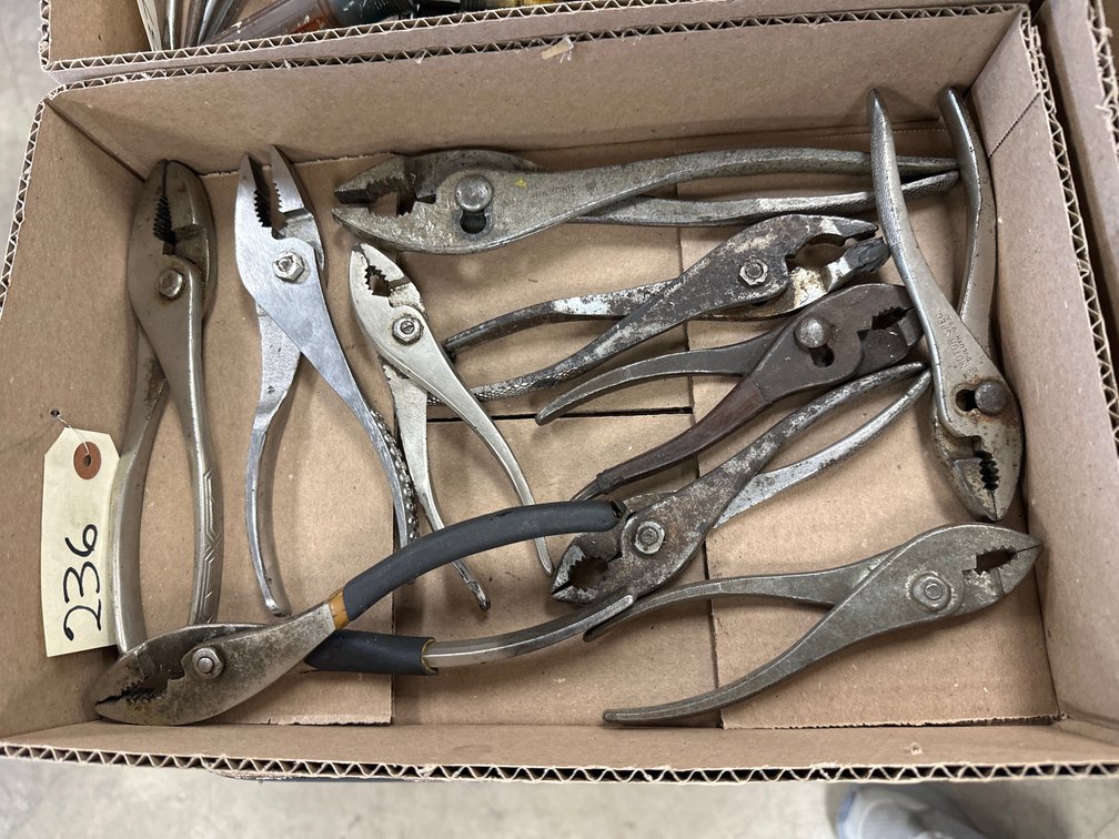 Assorted Locking Pliers