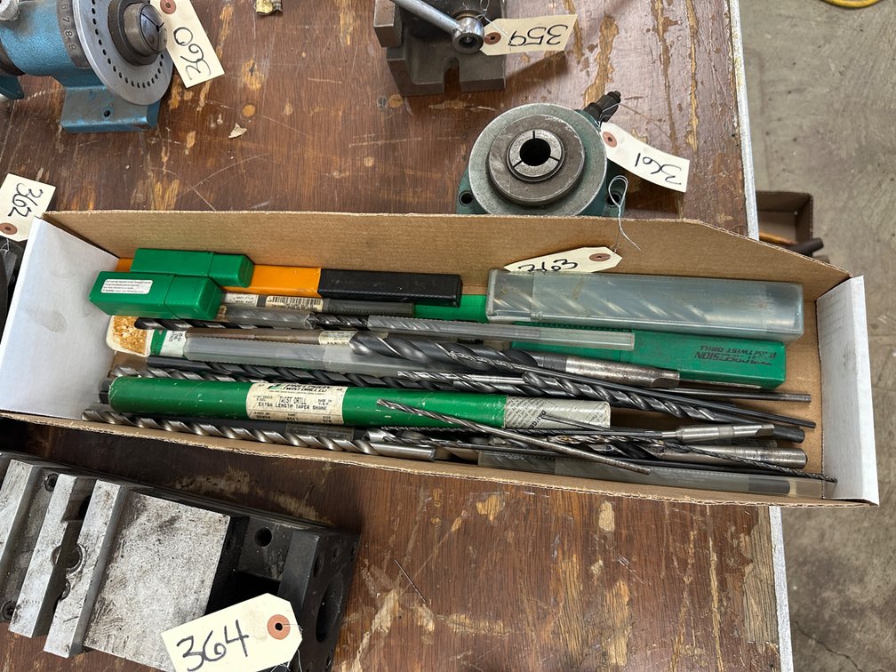 Long Twist Drills New & Used