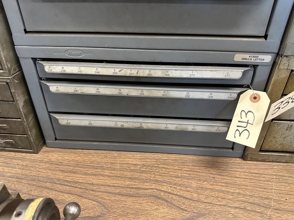 Drill Bit Sorter with Drill Bits