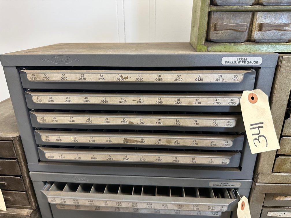 Drill Bit Sorter with Drill Bits