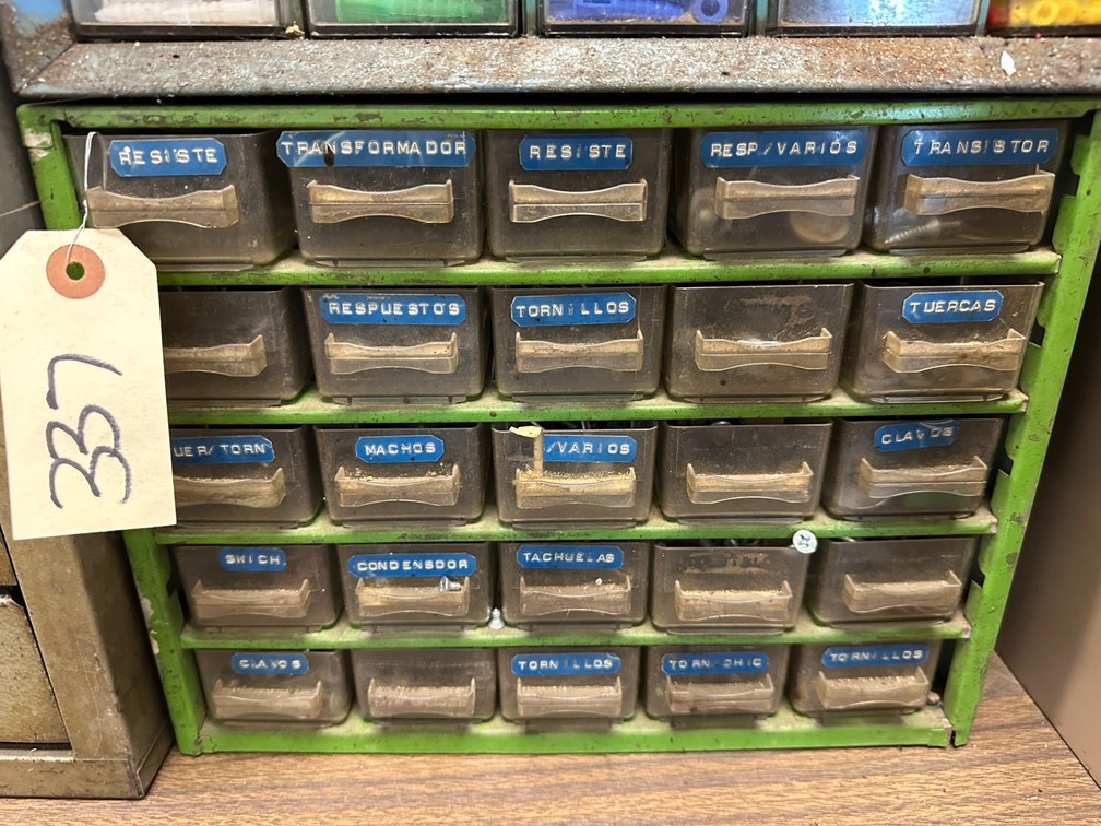 Multi-Drawer Small Parts Cabinet