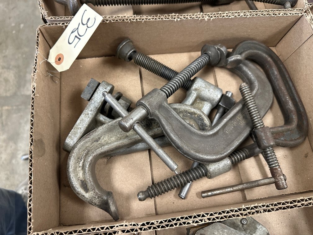 Assorted Heavy-Duty C-Clamps