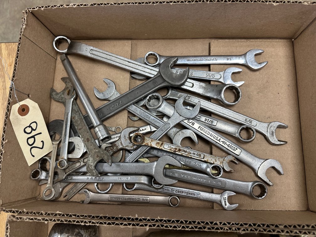 Assorted Combination Wrenches