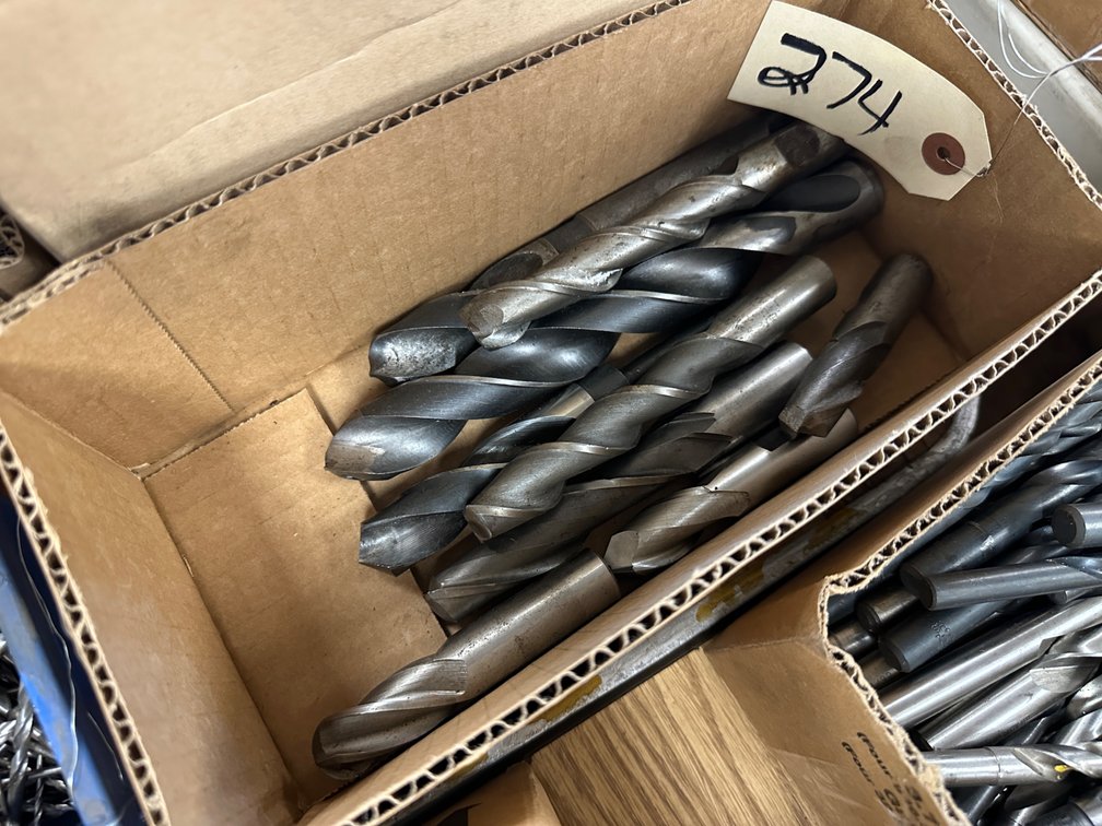 Large Twist Drill Bits