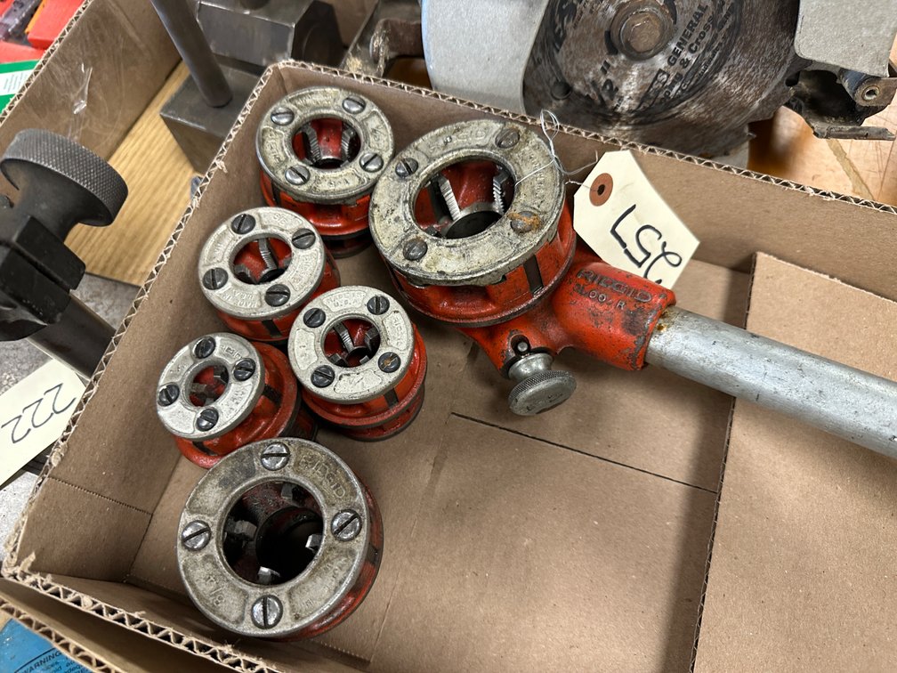 Ridgid Pipe Threader & Dies