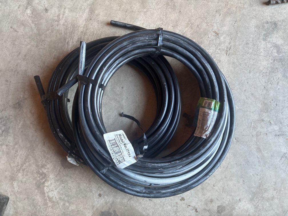 (2 Rolls) 1/2” Flex Pipe