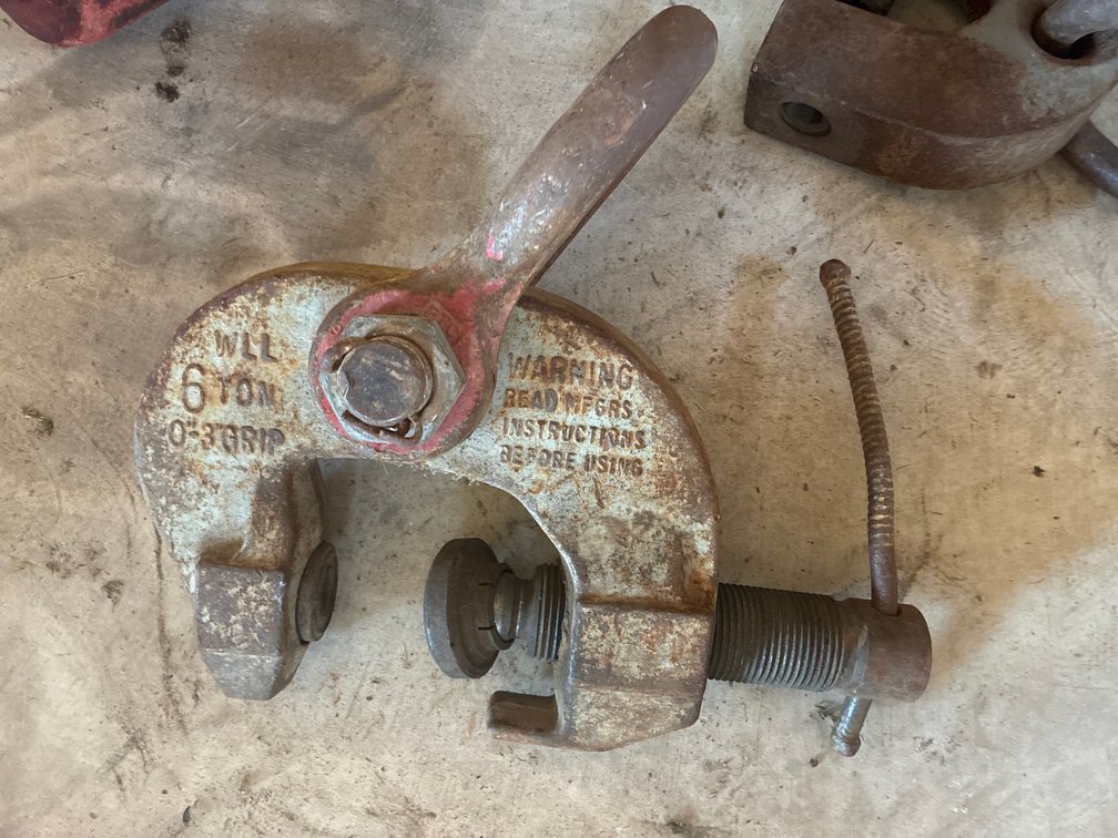 Campbell 6-Ton Plate Clamp