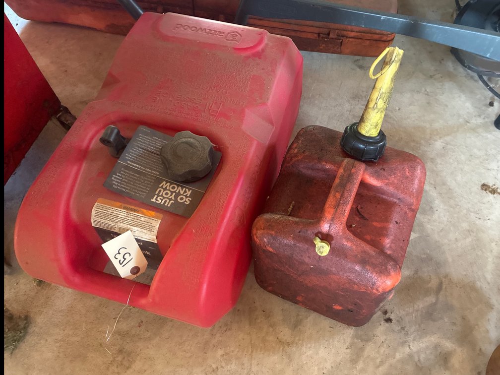 (2) Gas Cans