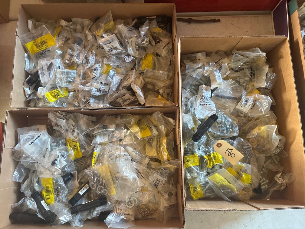 (3 Boxes) Asst. Hardware