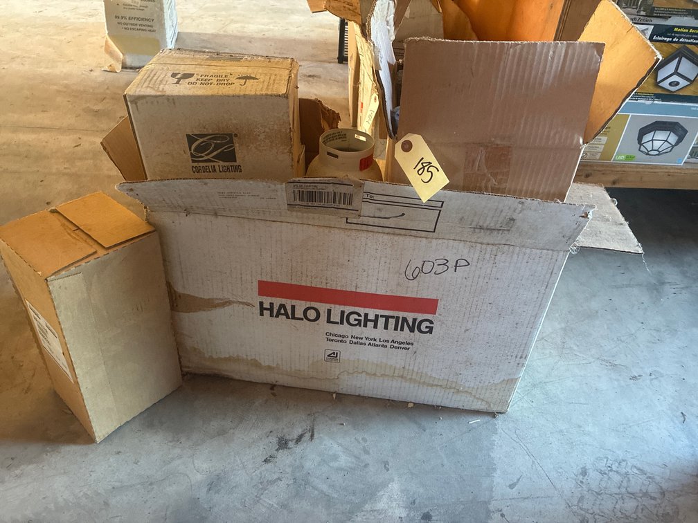 Asst. Light Fixtures