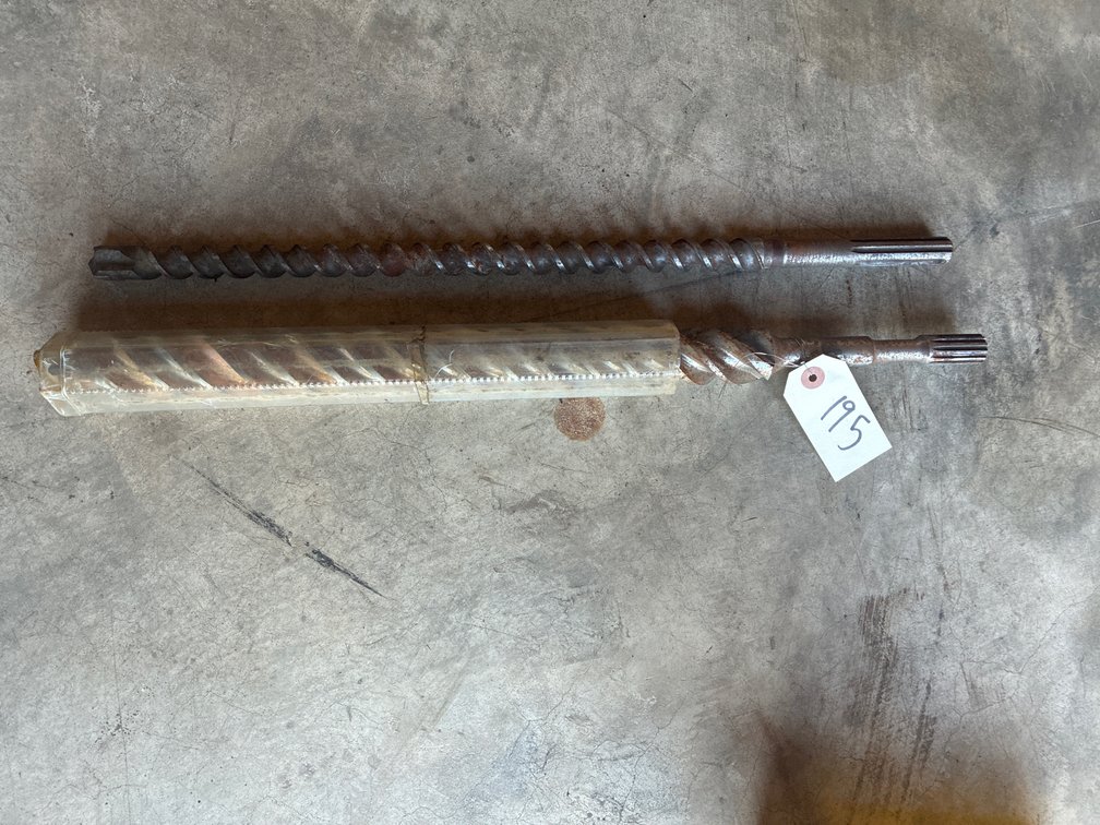 (2) Rotary Hammer Bits