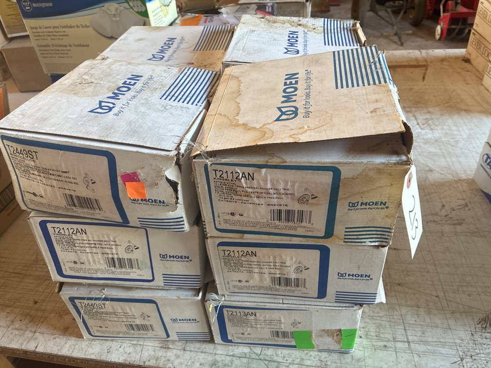 (12) Asst. Moen Shower Heads