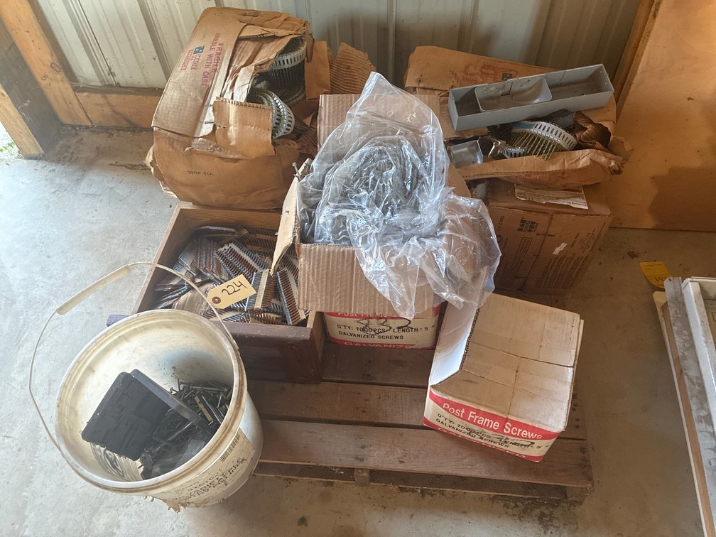 Pallet of Framing Nails