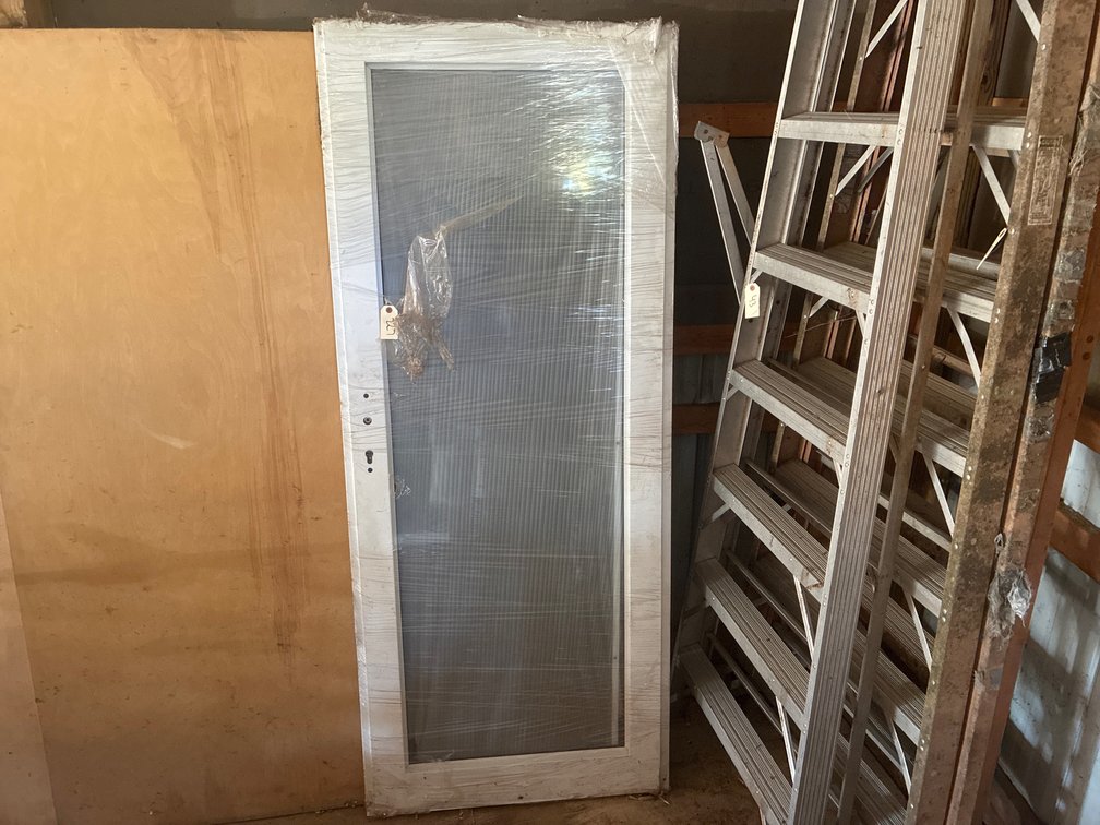 Metal Framed Door