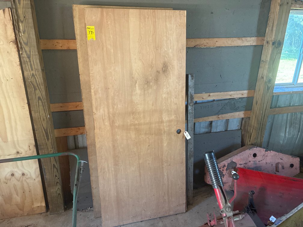 (2) Solid Wood Doors, 36”