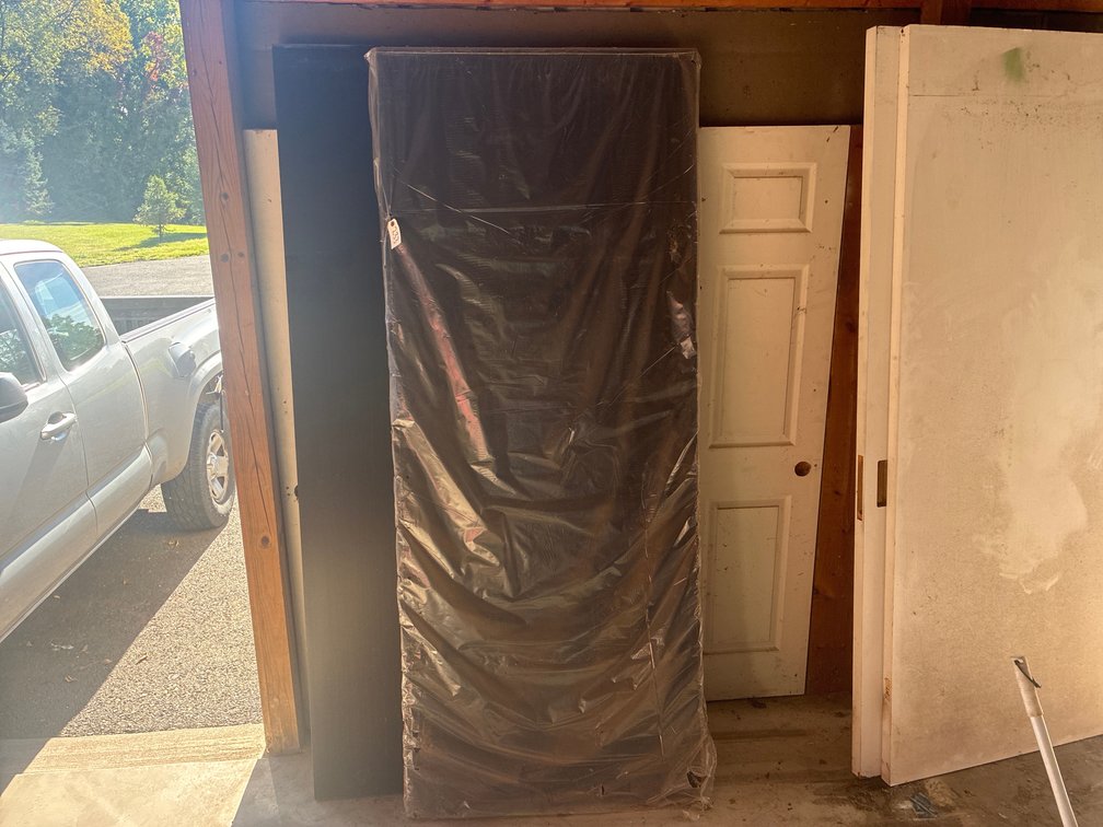 (2) Solid Wood Doors, 89”x36”