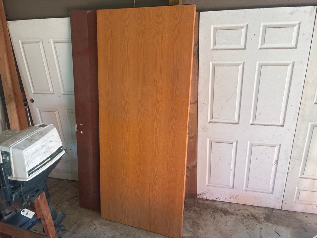 (2) Asst. Solid Wood Doors