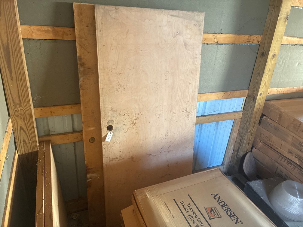 (2) Solid Wood Doors, 80”x36”
