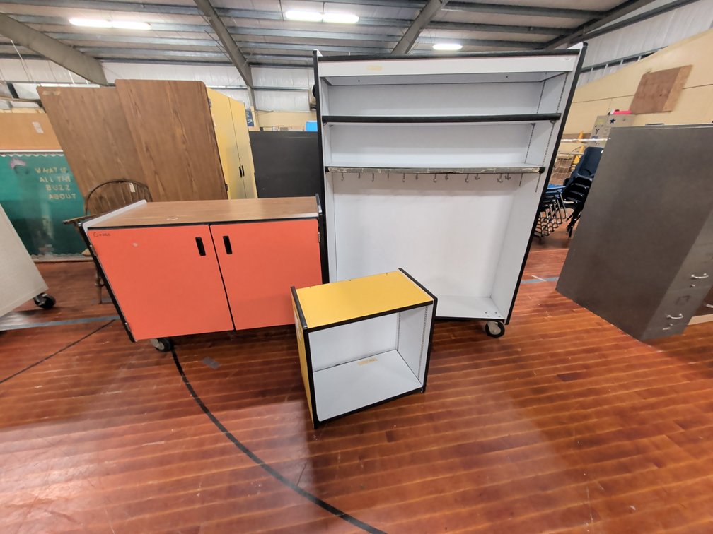 (2) Portable Shelf Units