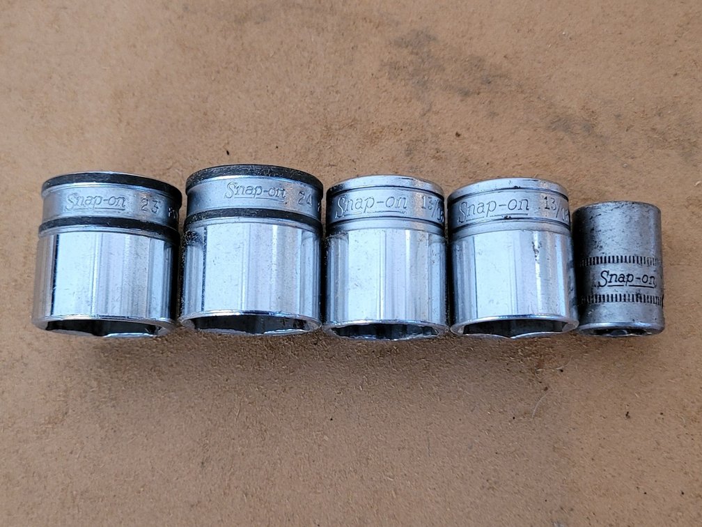 (5) Snap-On Assorted Sockets