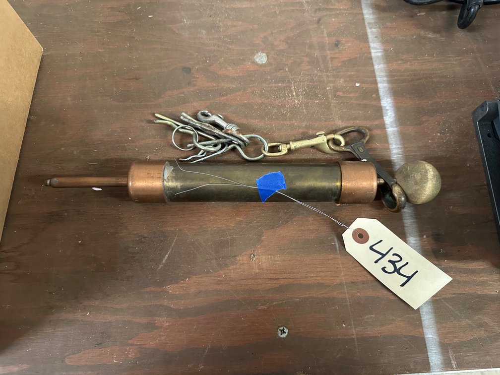 Brass Grease Gun