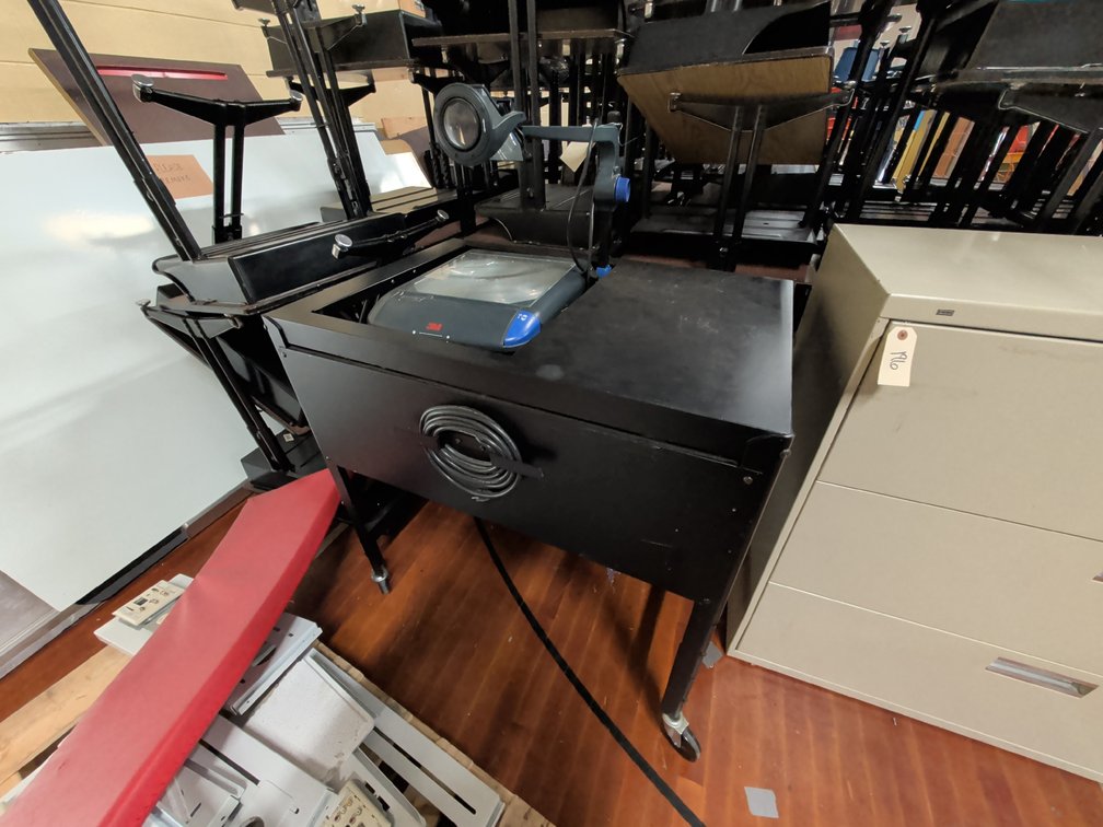 Over-Head Projector W/Cart